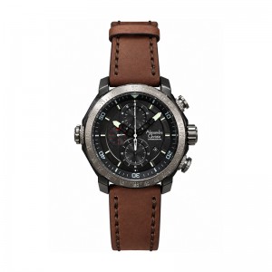 Alexandre Christie AC 6565 Black Grey Brown Leather MCLEPBA